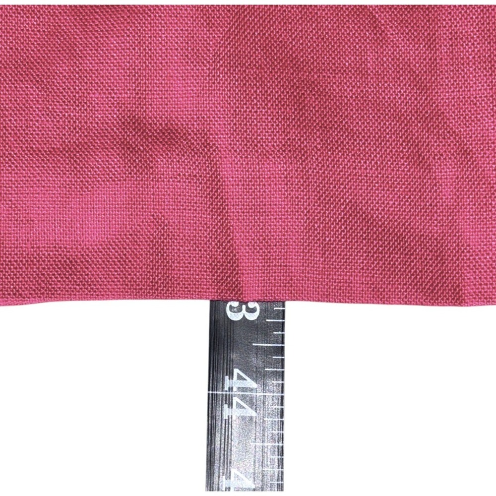 Talbots Pink Irish Linen Shift Dress 20W Sleeveless Scoop Neck Classic Lined - Picture 8 of 9